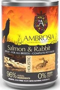 �������� ������ AMBROSIA GRAIN FREE ADULT SENSITIVE ������� & ������� (400GR)