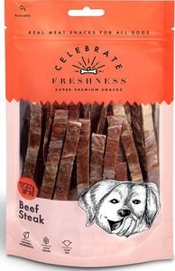 ΣΝΑΚ CELEBRATE FRESHNESS BEEF STEAK SMALL (100GR) ΣΝΑΚ CELEBRATE FRESHNESS BEEF STEAK SMALL (100GR)