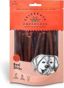 ΣΝΑΚ CELEBRATE FRESHNESS GRAIN FREE BEEF STICKS (100GR) ΣΝΑΚ CELEBRATE FRESHNESS GRAIN FREE BEEF STICKS (100GR)