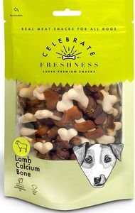 ΣΝΑΚ CELEBRATE FRESHNESS LAMB CALCIUM BONE (100GR) ΣΝΑΚ CELEBRATE FRESHNESS LAMB CALCIUM BONE (100GR)