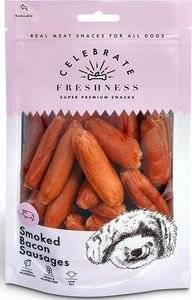 ���� CELEBRATE FRESHNESS GRAIN FREE SMOKED BACON SAUSAGES (100GR)