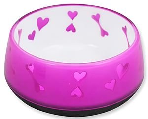 ΜΠΟΛ ΣΚΥΛΟΥ AFP LOVE ΡΟΖ (S/270ML/12X12X5CM) ΜΠΟΛ ΣΚΥΛΟΥ AFP LOVE ΡΟΖ (S/270ML/12X12X5CM)