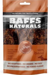 ΣΝΑΚ BAFFS NATURALS STRIPS ΑΡΝΙ (100GR) ΣΝΑΚ BAFFS NATURALS STRIPS ΑΡΝΙ (100GR)
