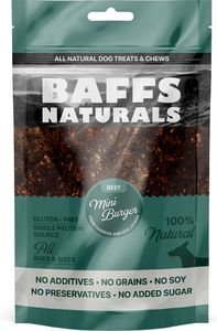 ΣΝΑΚ BAFFS NATURALS MINI BURGER ΒΟΔΙΝΟ (100GR) ΣΝΑΚ BAFFS NATURALS MINI BURGER ΒΟΔΙΝΟ (100GR)