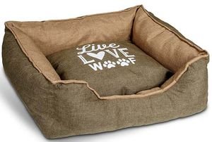 ΚΡΕΒΑΤΙ GLEE BASIC ΚΑΦΕ (61X48X18CM) ΚΡΕΒΑΤΙ GLEE BASIC ΚΑΦΕ (61X48X18CM)