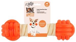    AFP BONE APPETIT CREAKY SOUND CHEW M (17,8X5X5CM)