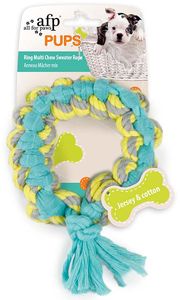 ΠΑΙΧΝΙΔΙ ΣΚΥΛΟΥ AFP RING MULTI CHEW SWEATER ROPE (14,5X10X2,5CM) ΠΑΙΧΝΙΔΙ ΣΚΥΛΟΥ AFP RING MULTI CHEW SWEATER ROPE (14,5X10X2,5CM)