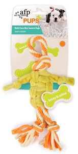 ΠΑΙΧΝΙΔΙ ΣΚΥΛΟΥ AFP MULTI CHEW MINI SWEATER ROPE (22X14X3CM) ΠΑΙΧΝΙΔΙ ΣΚΥΛΟΥ AFP MULTI CHEW MINI SWEATER ROPE (22X14X3CM)