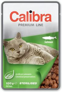 ΦΑΚΕΛΑΚΙ ΓΑΤΑΣ CALIBRA CAT POUCH PREMIUM STERILISED ΣΑΛΤΣΑ ΣΟΛΟΜΟΣ (100GR) ΦΑΚΕΛΑΚΙ ΓΑΤΑΣ CALIBRA CAT POUCH PREMIUM STERILISED ΣΑΛΤΣΑ ΣΟΛΟΜΟΣ (100GR)