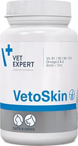 ΣΥΜΠΛΗΡΩΜΑ ΔΙΑΤΡΟΦΗΣ VET EXPERT VETOSKIN 90 ΚΑΨΟΥΛΕΣ