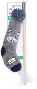 ΠΑΙΧΝΙΔΙ ΓΑΤΑΣ AFP SOCK WAND CAT (35X8X2CM) ΠΑΙΧΝΙΔΙ ΓΑΤΑΣ AFP SOCK WAND CAT (35X8X2CM)