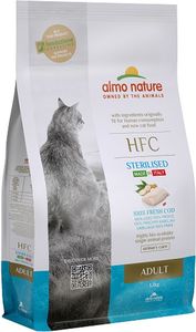 ΞΗΡΑ ΤΡΟΦΗ ΓΑΤΑΣ ALMO NATURE HFC ADULT STERILIZED ΒΑΚΑΛΑΟΣ (1,2KG) ΞΗΡΑ ΤΡΟΦΗ ΓΑΤΑΣ ALMO NATURE HFC ADULT STERILIZED ΒΑΚΑΛΑΟΣ (1,2KG)