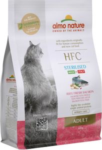 ΞΗΡΑ ΤΡΟΦΗ ΓΑΤΑΣ ALMO NATURE HFC ADULT STERILIZED ΣΟΛΩΜΟΣ (300GR) ΞΗΡΑ ΤΡΟΦΗ ΓΑΤΑΣ ALMO NATURE HFC ADULT STERILIZED ΣΟΛΩΜΟΣ (300GR)