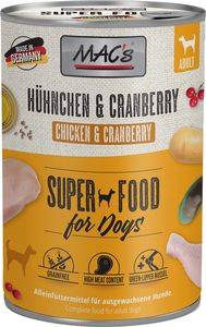 ΚΟΝΣΕΡΒΑ ΣΚΥΛΟΥ MACS ΚΟΤΟΠΟΥΛΟ & ΚΡΑΝΜΠΕΡΙ GRAIN FREE (800GR) ΚΟΝΣΕΡΒΑ ΣΚΥΛΟΥ MACS ΚΟΤΟΠΟΥΛΟ & ΚΡΑΝΜΠΕΡΙ GRAIN FREE (800GR)