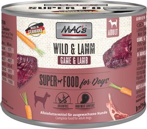 ΚΟΝΣΕΡΒΑ ΣΚΥΛΟΥ MACS GRAIN FREE ΚΥΝΗΓΙ & ΑΡΝΙ (200GR) ΚΟΝΣΕΡΒΑ ΣΚΥΛΟΥ MACS GRAIN FREE ΚΥΝΗΓΙ & ΑΡΝΙ (200GR)
