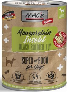 ΚΟΝΣΕΡΒΑ ΣΚΥΛΟΥ MACS GRAIN FREE MONO ΜΕ ΕΝΤΟΜΑ (750GR) ΚΟΝΣΕΡΒΑ ΣΚΥΛΟΥ MACS GRAIN FREE MONO ΜΕ ΕΝΤΟΜΑ (750GR)