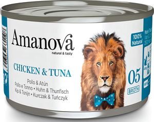 ΚΟΝΣΕΡΒΑ ΓΑΤΑΣ AMANOVA ΣΕ ΖΩΜΟ ΚΟΤΟΠΟΥΛΟ & ΤΟΝΟΣ (70GR) ΚΟΝΣΕΡΒΑ ΓΑΤΑΣ AMANOVA ΣΕ ΖΩΜΟ ΚΟΤΟΠΟΥΛΟ & ΤΟΝΟΣ (70GR)