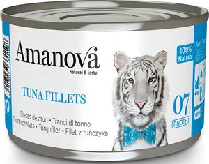 ΚΟΝΣΕΡΒΑ ΓΑΤΑΣ AMANOVA ΣΕ ΖΩΜΟ ΦΙΛΕΤΑΚΙΑ ΤΟΝΟΥ (70GR) ΚΟΝΣΕΡΒΑ ΓΑΤΑΣ AMANOVA ΣΕ ΖΩΜΟ ΦΙΛΕΤΑΚΙΑ ΤΟΝΟΥ (70GR)