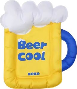   ZEZELIFE COOLING MAT COLORFUL BEER YELLOW
 (80X67X6CM
)