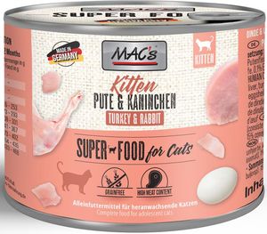 ΚΟΝΣΕΡΒΑ ΓΑΤΑΣ MACS KITTEN ΜΕ ΓΑΛΟΠΟΥΛΑ & ΚΟΥΝΕΛΙ (200GR) ΚΟΝΣΕΡΒΑ ΓΑΤΑΣ MACS KITTEN ΜΕ ΓΑΛΟΠΟΥΛΑ & ΚΟΥΝΕΛΙ (200GR)