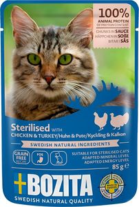   BOZITA STERILISED POUCH  A  &  (85GR)