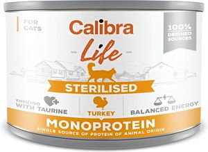 ΚΟΝΣΕΡΒΑ ΓΑΤΑΣ CALIBRA CAT LIFE CAN STERILISED ΓΑΛΟΠΟΥΛΑ (200GR)