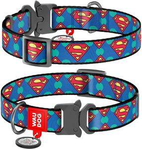 ���������� WAUDOG SUPERMAN LOGO METAL FASTEX (20MM / 24-40CM)