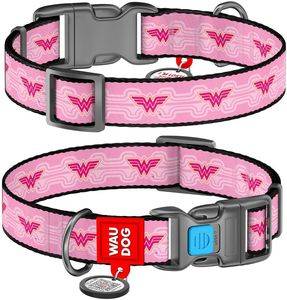 ΠΕΡΙΛΑΙΜΙΟ WAUDOG WONDER WOMAN 1 PLASTIC FASTEX (25MM / 35-58CM) ΠΕΡΙΛΑΙΜΙΟ WAUDOG WONDER WOMAN 1 PLASTIC FASTEX (25MM / 35-58CM)