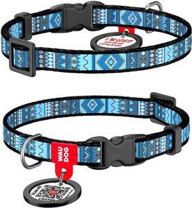 ΠΕΡΙΛΑΙΜΙΟ WAUDOG ETNO BLUE PLASTIC FASTEX (15MM / 23-35CM) ΠΕΡΙΛΑΙΜΙΟ WAUDOG ETNO BLUE PLASTIC FASTEX (15MM / 23-35CM)