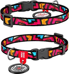 ΠΕΡΙΛΑΙΜΙΟ WAUDOG GRAFFITI PLASTIC FASTEX (15MM / 23-35CM) ΠΕΡΙΛΑΙΜΙΟ WAUDOG GRAFFITI PLASTIC FASTEX (15MM / 23-35CM)