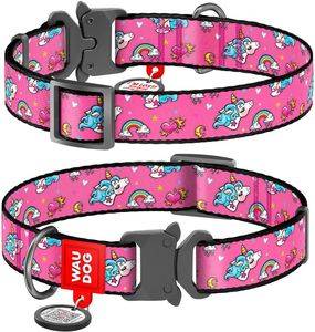 ΠΕΡΙΛΑΙΜΙΟ WAUDOG UNICORNS METAL FASTEX (20MM / 24-40CM) ΠΕΡΙΛΑΙΜΙΟ WAUDOG UNICORNS METAL FASTEX (20MM / 24-40CM)