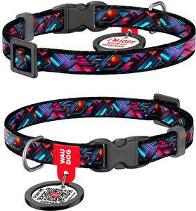 ΠΕΡΙΛΑΙΜΙΟ WAUDOG ENDLESS WORLDS PLASTIC FASTEX (20MM / 28-40CM) ΠΕΡΙΛΑΙΜΙΟ WAUDOG ENDLESS WORLDS PLASTIC FASTEX (20MM / 28-40CM)