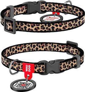 ΠΕΡΙΛΑΙΜΙΟ WAUDOG LEOPARD PLASTIC FASTEX S (15MM / 25-35CM) ΠΕΡΙΛΑΙΜΙΟ WAUDOG LEOPARD PLASTIC FASTEX S (15MM / 25-35CM)