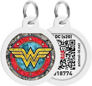 ΤΑΥΤΟΤΗΤΑ WAUDOG METAL PET TAG WONDER WOMAN (25MM) ΤΑΥΤΟΤΗΤΑ WAUDOG METAL PET TAG WONDER WOMAN (25MM)