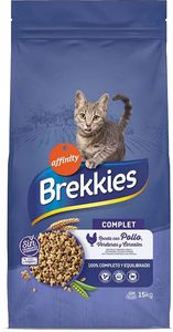  BREKKIES ADULT COMPLETE CAT  (15KG)