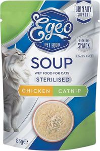  EGEO SOUP STERILISED   CATNIP (85GR)