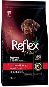 ΤΡΟΦΗ REFLEX PLUS PUPPY MEDIUM & LARGE ΑΡΝΙ (3KG) ΤΡΟΦΗ REFLEX PLUS PUPPY MEDIUM & LARGE ΑΡΝΙ (3KG)