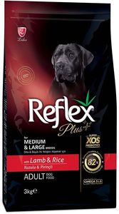 ΤΡΟΦΗ REFLEX PLUS ADULT MEDIUM & LARGE ΑΡΝΙ (3KG) ΤΡΟΦΗ REFLEX PLUS ADULT MEDIUM & LARGE ΑΡΝΙ (3KG)