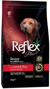 ΤΡΟΦΗ REFLEX PLUS MEDIUM/LARGE SENIOR ΑΡΝΙ (3KG) ΤΡΟΦΗ REFLEX PLUS MEDIUM/LARGE SENIOR ΑΡΝΙ (3KG)