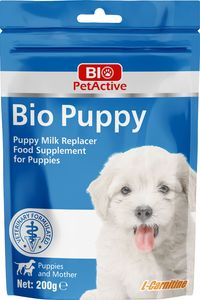ΣΥΜΠΛΗΡΩΜΑ BIO PETACTIVE PUPPY MILK REPLACER (200GR) ΣΥΜΠΛΗΡΩΜΑ BIO PETACTIVE PUPPY MILK REPLACER (200GR)