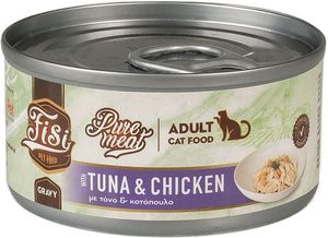  FISI PURE MEAT CAT ADULT  &  (80GR)