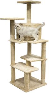   PAWISE CAT TREE WITH CAVE XL (65X55X162,5CM)
