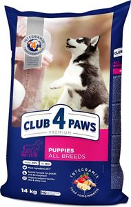 ����� ������ CLUB4PAWS PUPPIES ALL BREEDS ��������� (14KG)