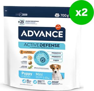 1+ 1 ���� ����� ADVANCE MINI PUPPY PROTECT (700GR X2)