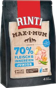 ����� ������ RINTI MAX-I-MUM JUNIOR FRESH 70% ��������� (4KG)