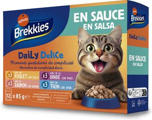 ���� ����� BREKKIES ADULT MIX ��������� ��������� ������� & ����� �� ������ (12��� X 85GR)