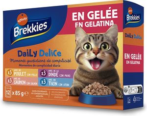 ���� ����� BREKKIES ADULT MIX ��������� ��������� ������� & ����� �� ���� (12��� X 85GR)