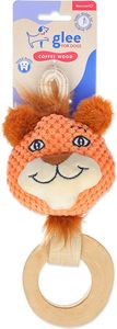 �������� ������ GLEE  LION WITH COFFEE WOOD RING (9X3X21CM)