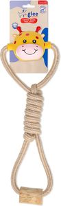 �������� ������ GLEE GIRAFFE TWISTED ROPE WITH COFFEE WOOD (38X7CM)