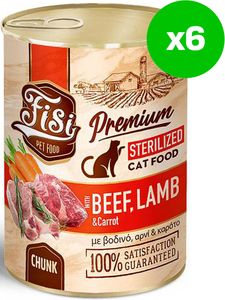 �������� ����� FISI STERILIZED ������, ���� & ������ �� ������ (6X400GR)